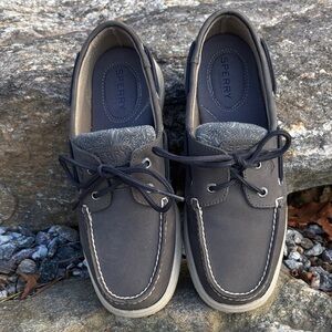 Sperry Women's Dark Gray Boat Shoes